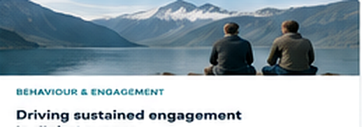Driving sustained engagement in digital support